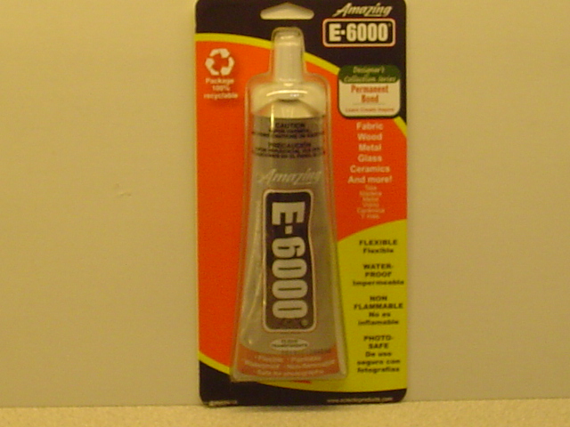 E-6000  Rhinestone GLUE 2 fl oz.